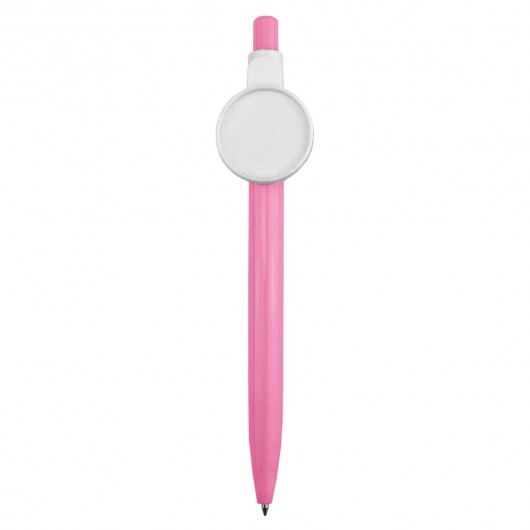 Pink Button Badge Pens